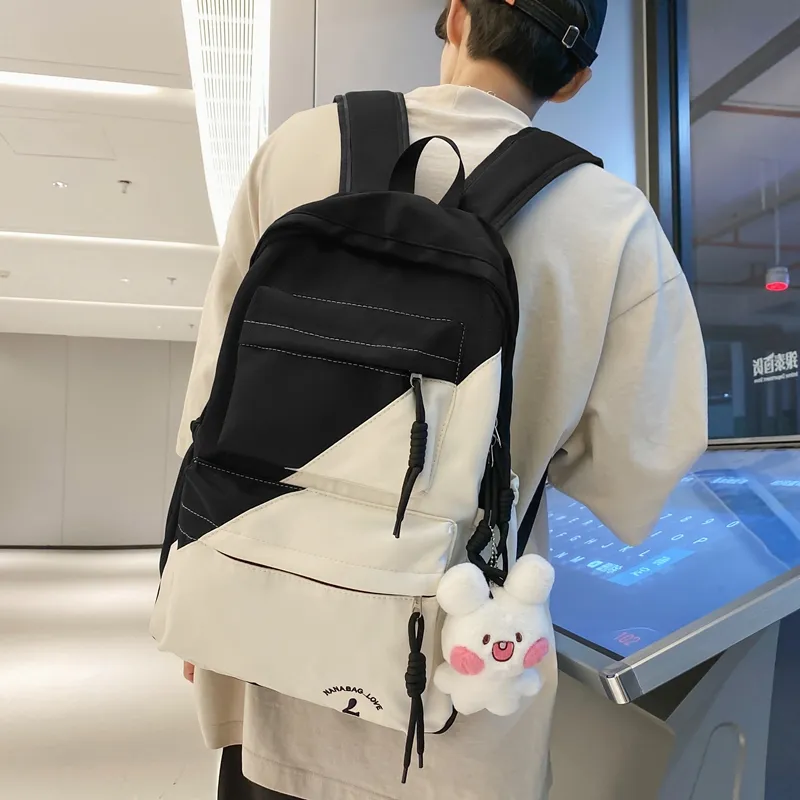 Wolfhorse Nylon Backpack Unisex Multicolor-5