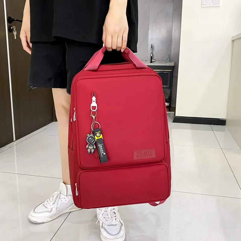 Wolfhorse Nylon Backpack Unisex Multicolor-11