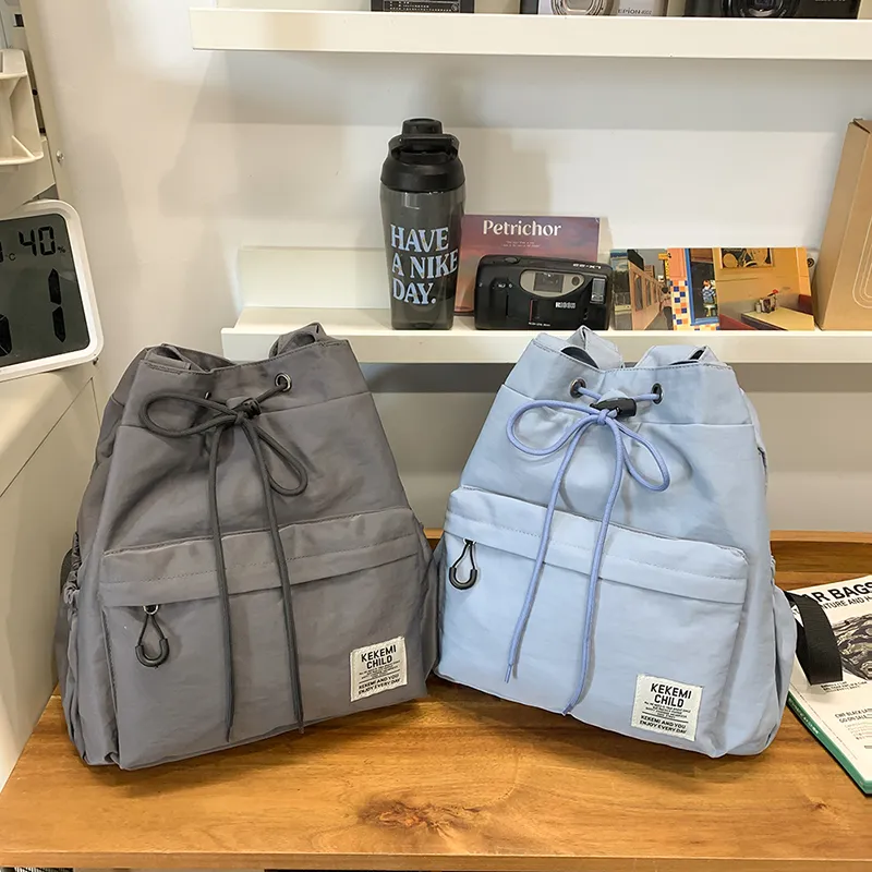 Wolfhorse Nylon Backpack Unisex Multicolor-19