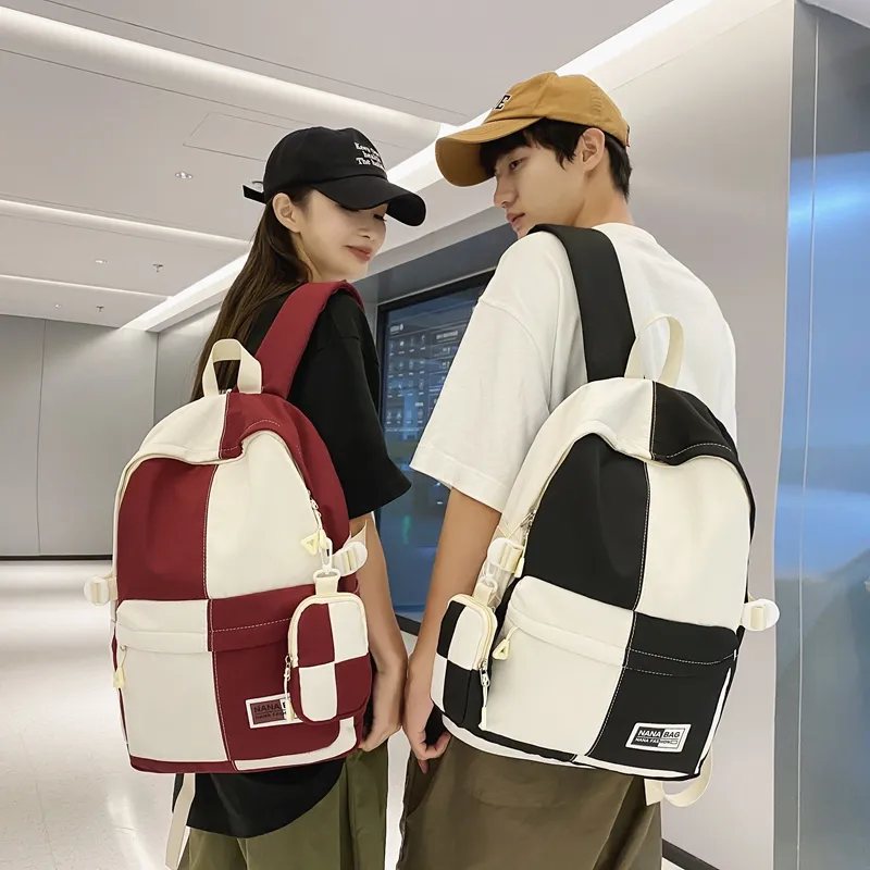 Wolfhorse Nylon Backpack Unisex Multicolor-30
