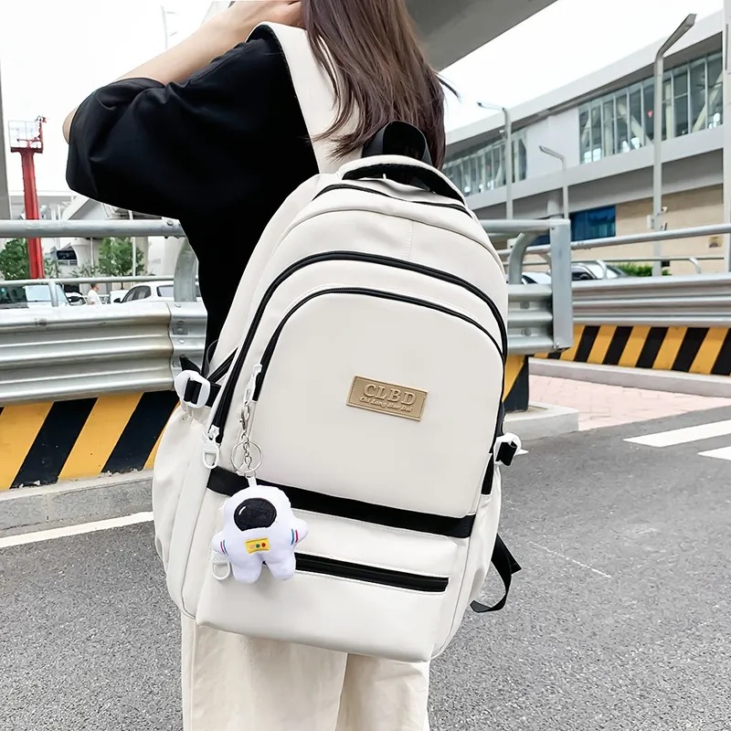 Wolfhorse Nylon Backpack Unisex Multicolor-14