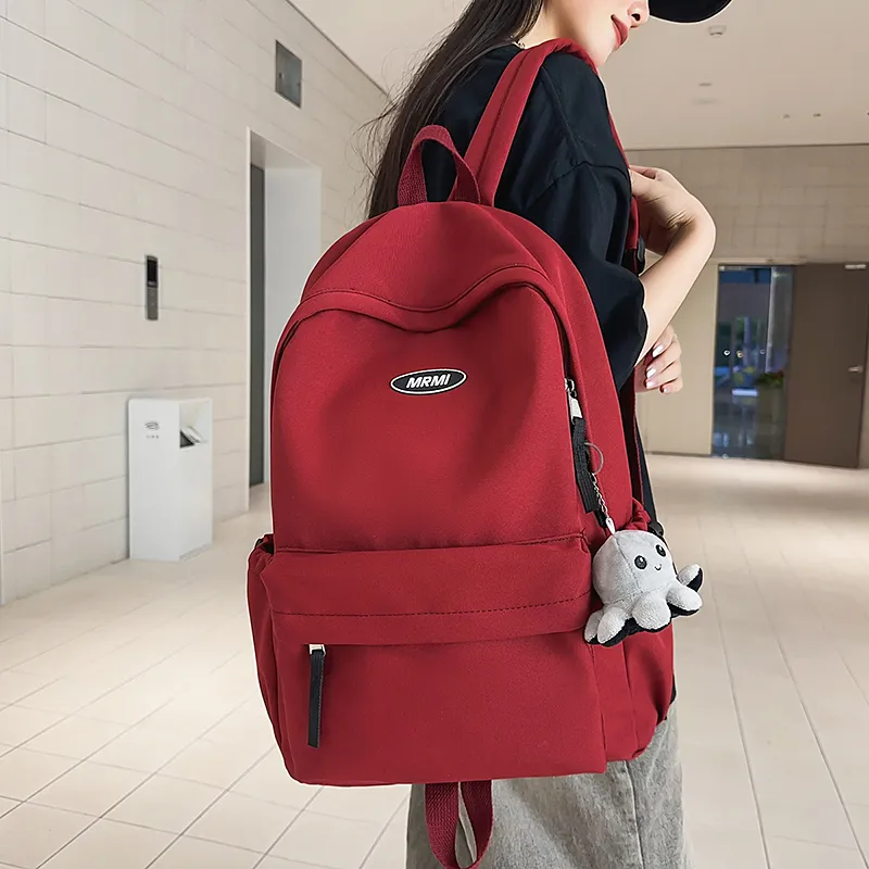 Wolfhorse Nylon Backpack Unisex Multicolor-34