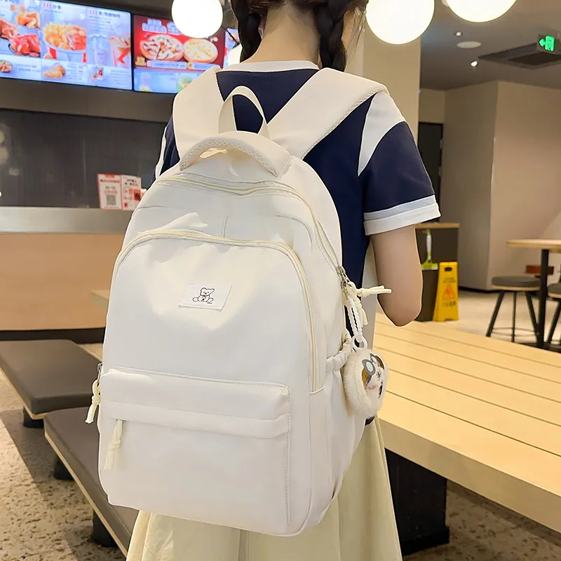 Wolfhorse Nylon Backpack Regular Unisex Multicolor-9
