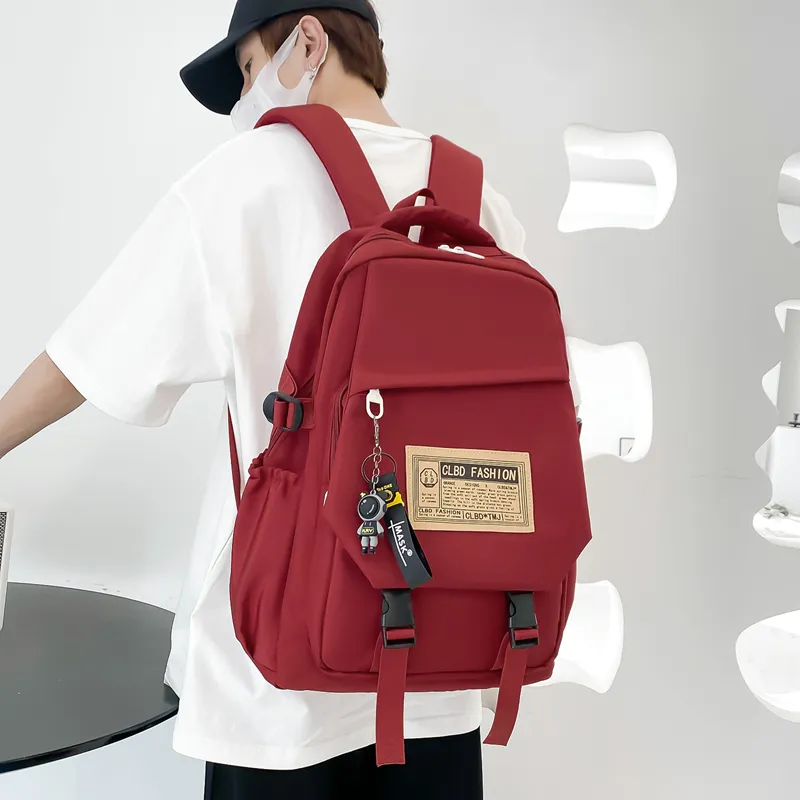 Wolfhorse Nylon Backpack Unisex Multicolor-10