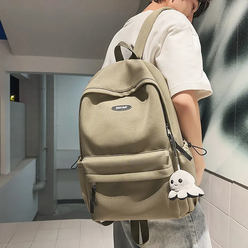 Wolfhorse Nylon Backpack Unisex Multicolor-25