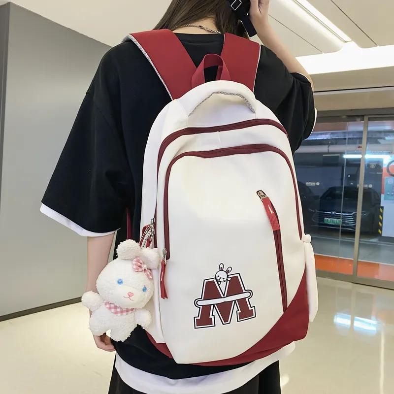Wolfhorse Nylon Backpack Unisex Multicolor-8