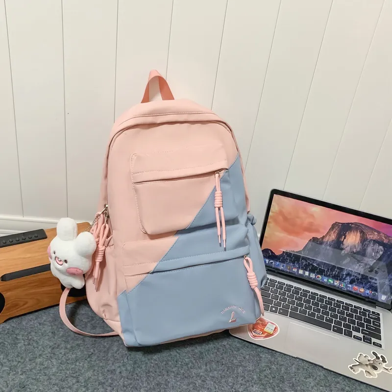 Wolfhorse Nylon Backpack Unisex Multicolor-25
