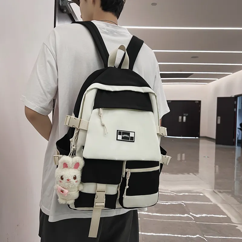 Wolfhorse Nylon Backpack Unisex Multicolor-1