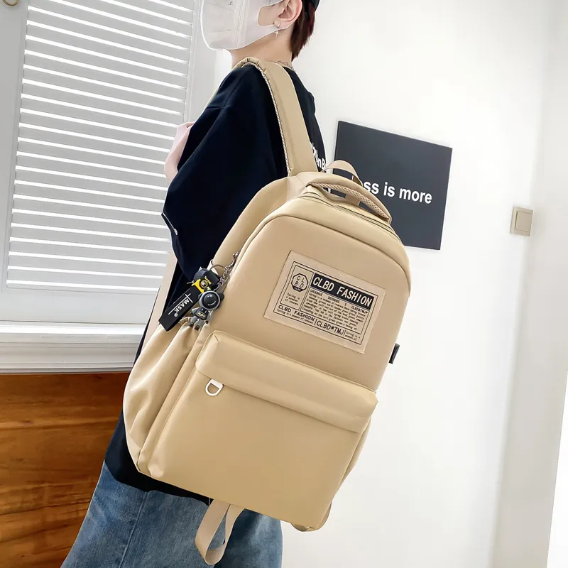 Wolfhorse Oxford Backpack Unisex Black/Red/Blue/Khaki-22