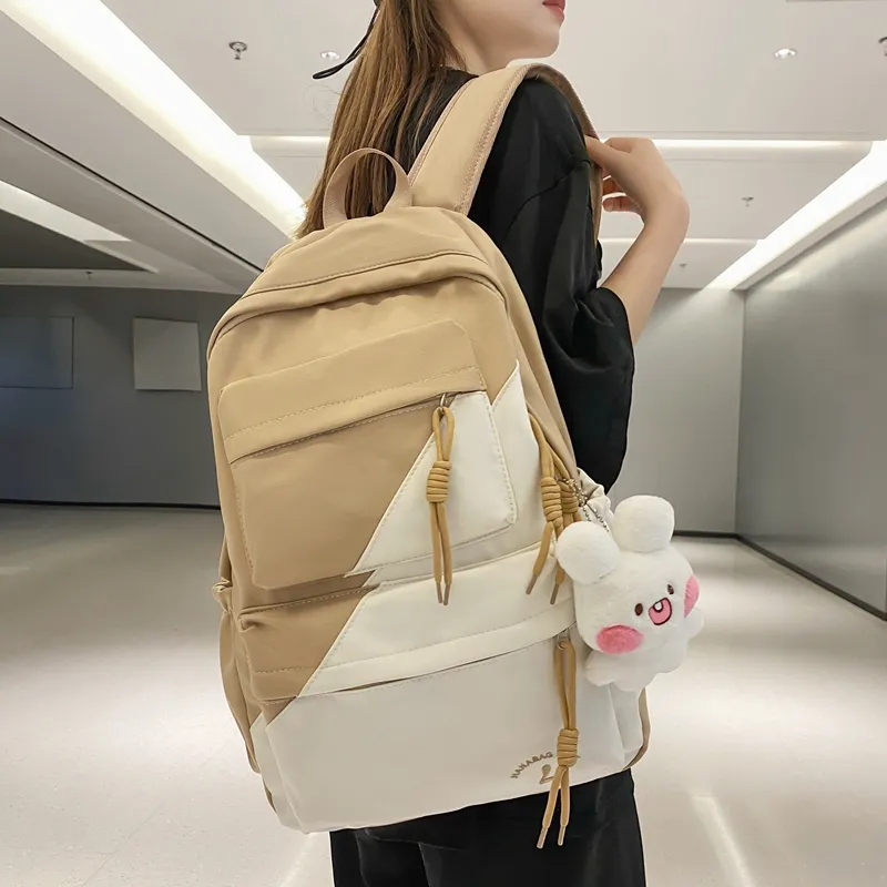 Wolfhorse Nylon Backpack Unisex Multicolor-23