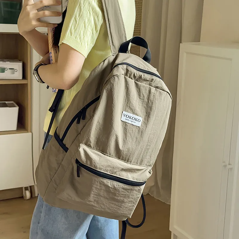 Wolfhorse Nylon Backpack Unisex Multicolor-34