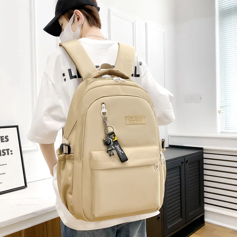Wolfhorse Oxford Backpack Unisex Black/Red/Khaki/Blue-17