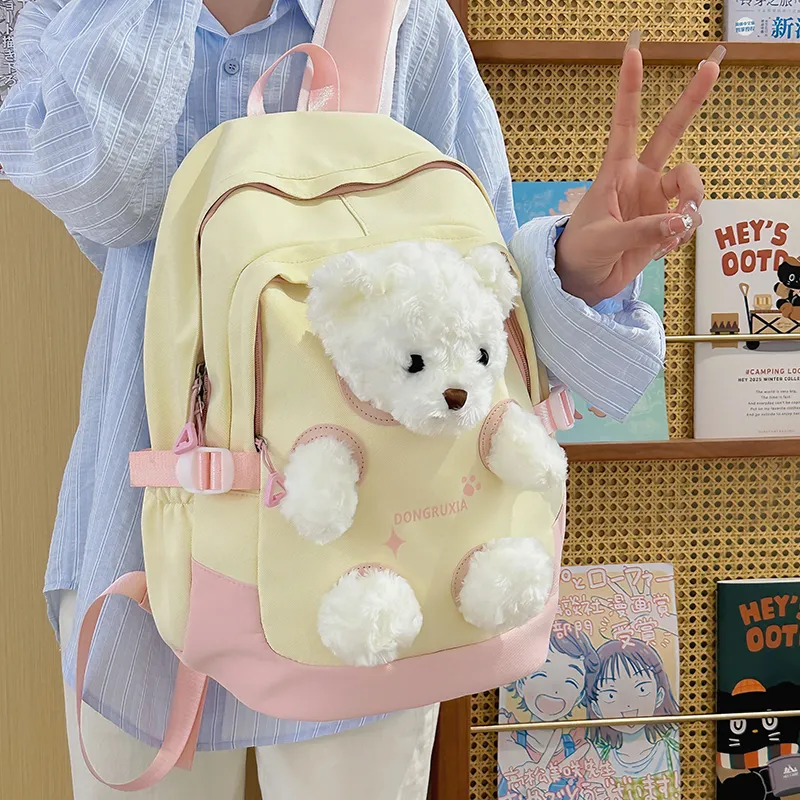 Wolfhorse Nylon Backpack Women's Multicolor-6