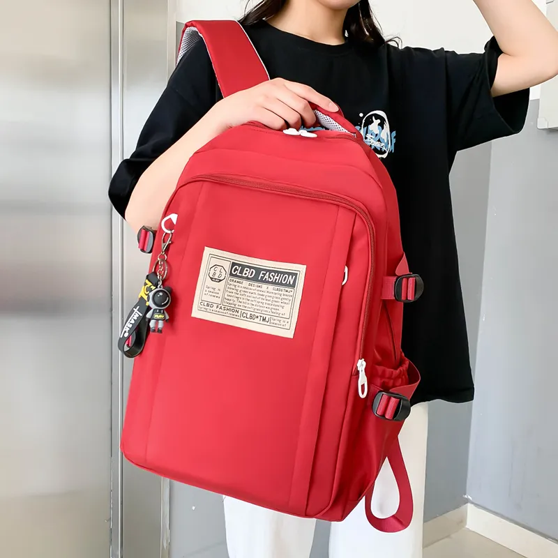 Wolfhorse Nylon Backpack Unisex Multicolor-10