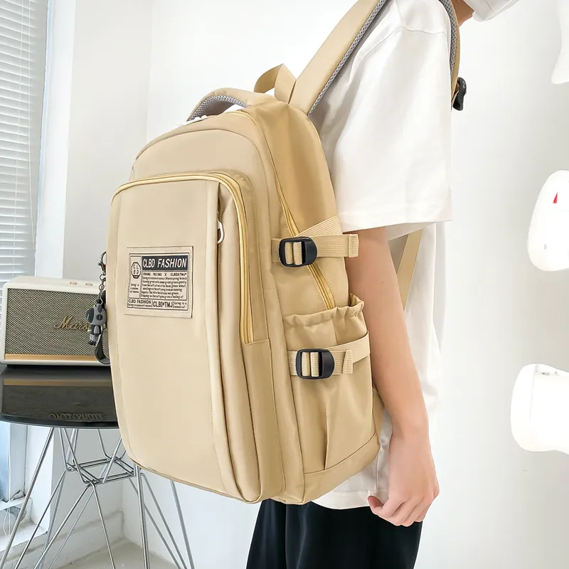 Wolfhorse Nylon Backpack Unisex Multicolor-25