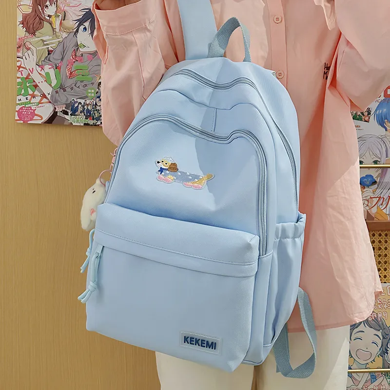 Wolfhorse Polyester Backpack Unisex Multicolor-25