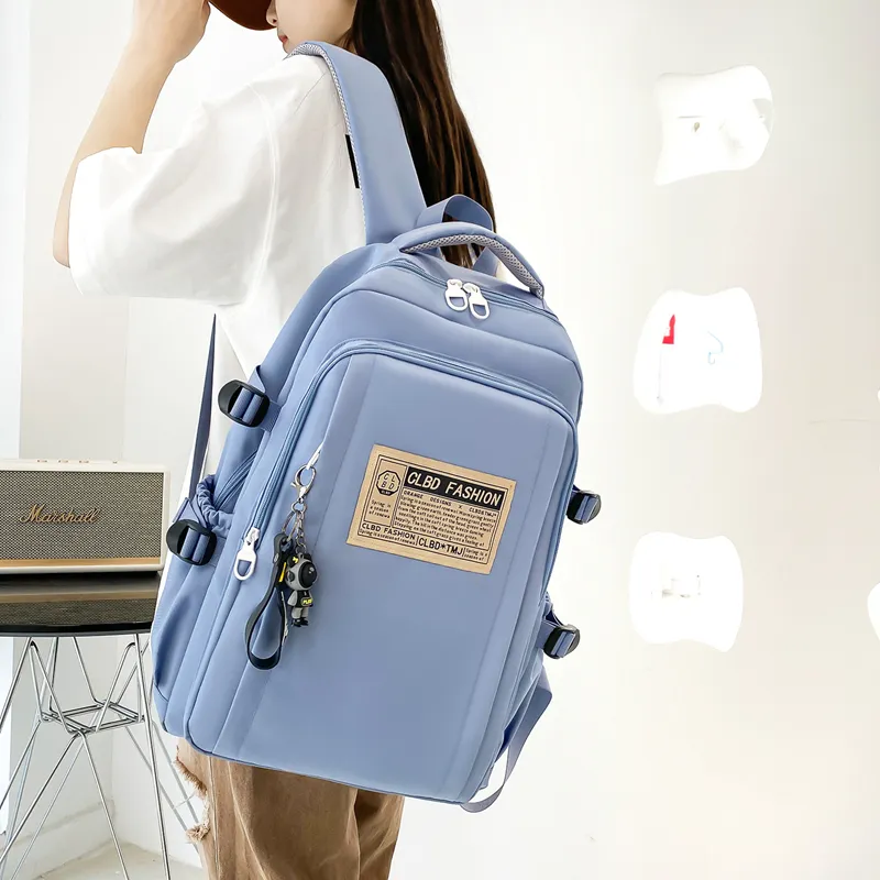 Wolfhorse Nylon Backpack Unisex Multicolor-5