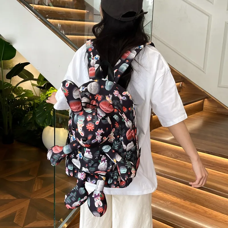 Wolfhorse Nylon Backpack Women's Multicolor-15