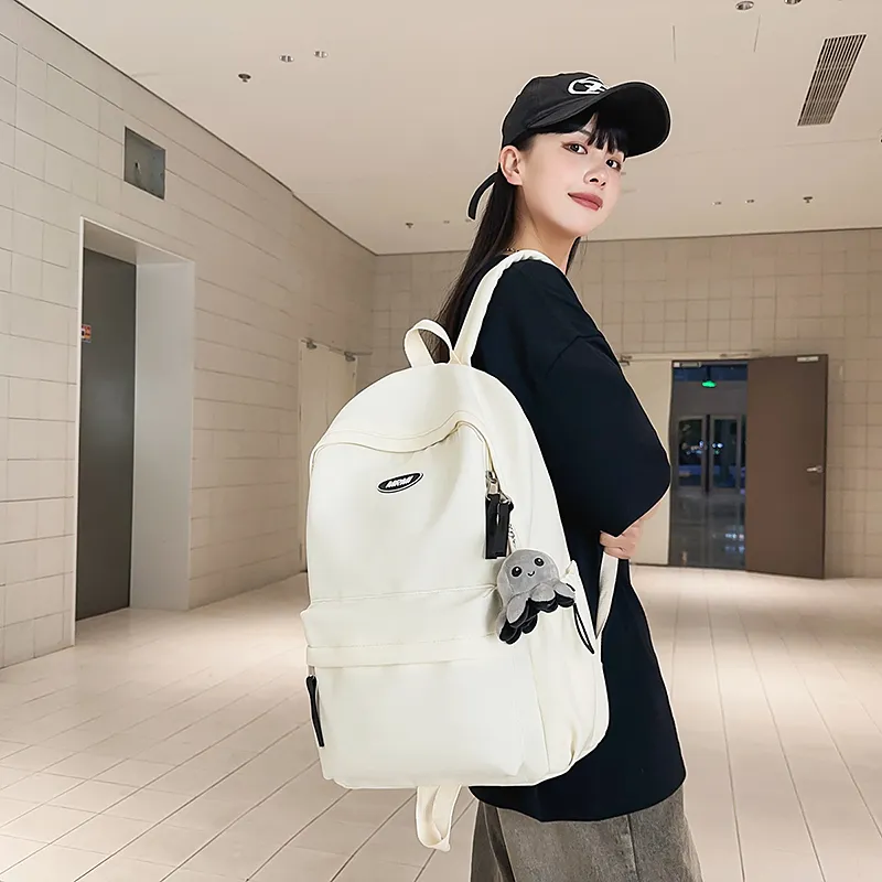 Wolfhorse Nylon Backpack Unisex Multicolor-13