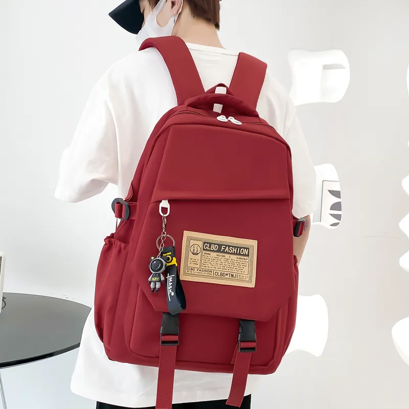 Wolfhorse Nylon Backpack Unisex Multicolor-8