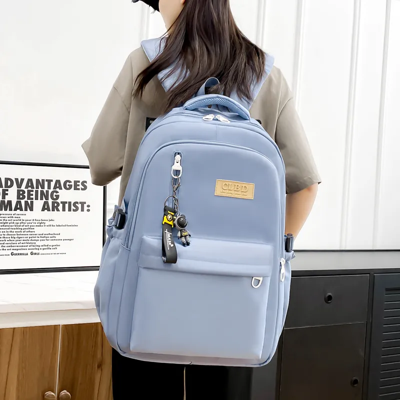Wolfhorse Oxford Backpack Unisex Black/Red/Khaki/Blue-11