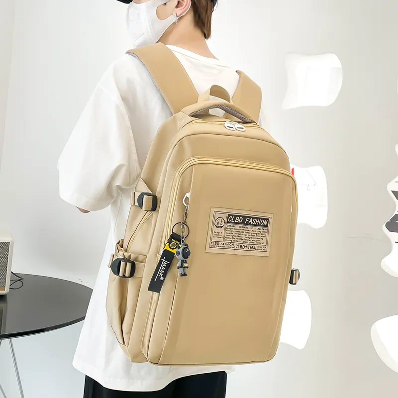 Wolfhorse Nylon Backpack Unisex Multicolor-21