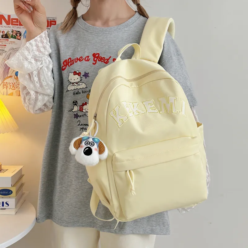Wolfhorse Polyester Backpack Regular Unisex Multicolor-16