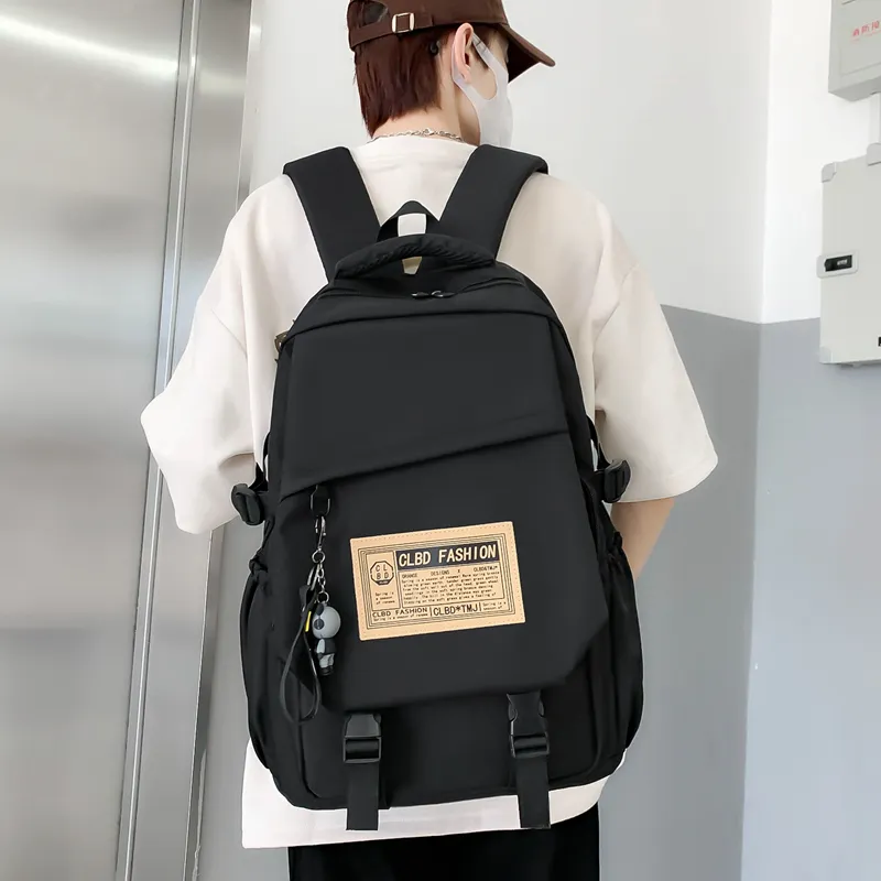 Wolfhorse Nylon Backpack Unisex Multicolor-2