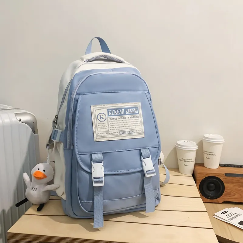 Wolfhorse Nylon Backpack Unisex Multicolor-15