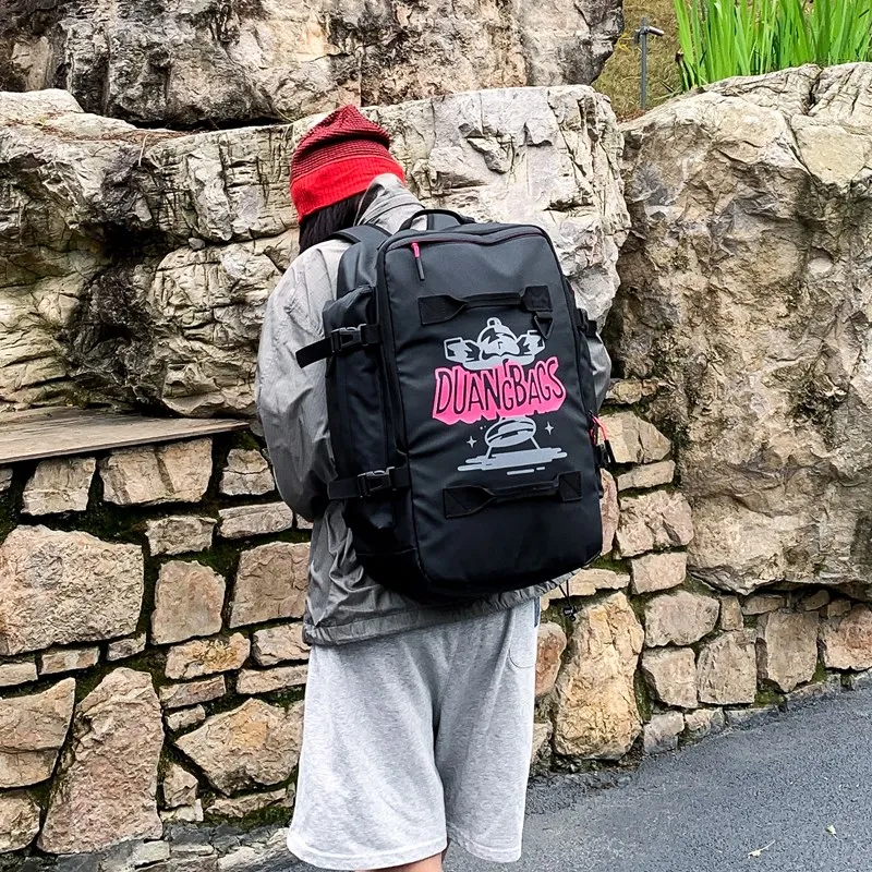 Wolfhorse PU Backpack Unisex Multicolor-12