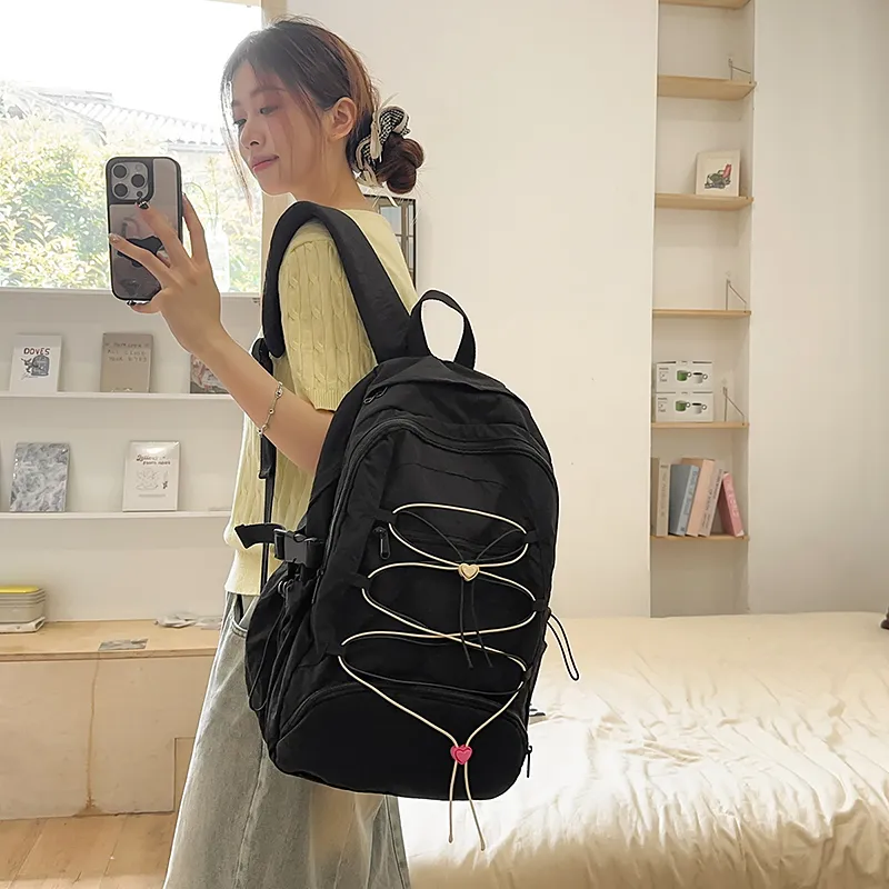 Wolfhorse Nylon Backpack Women's Multicolor-2
