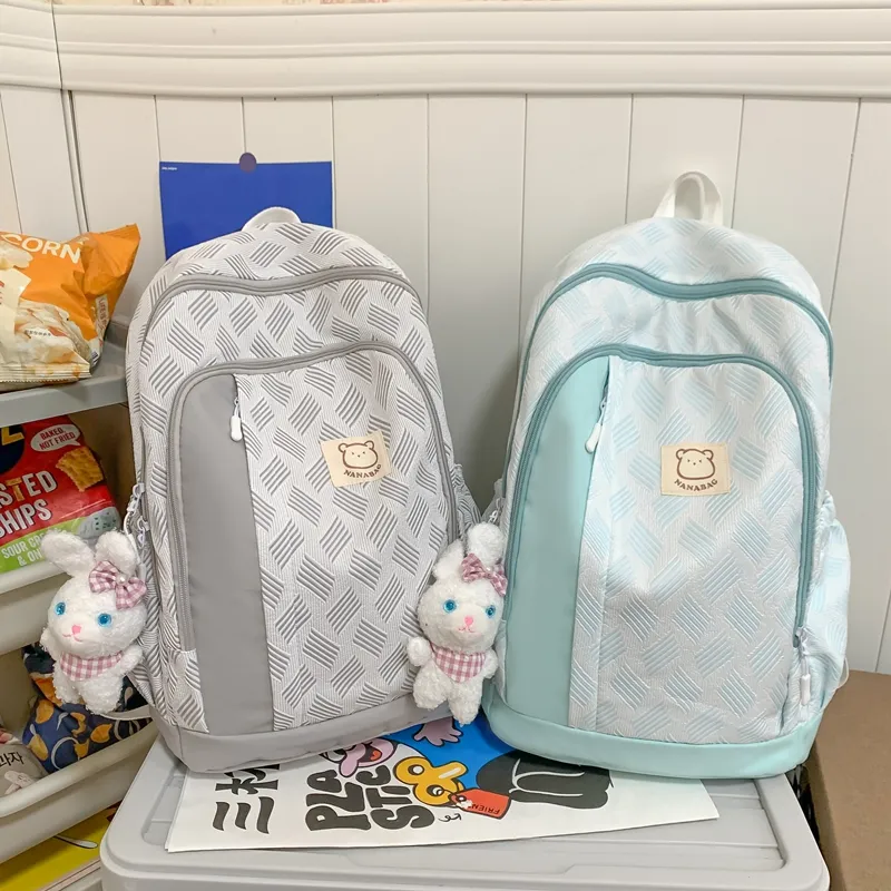 Wolfhorse Nylon Backpack Unisex Multicolor-29