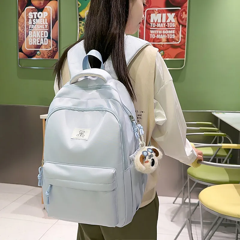 Wolfhorse Nylon Backpack Regular Unisex Multicolor-33