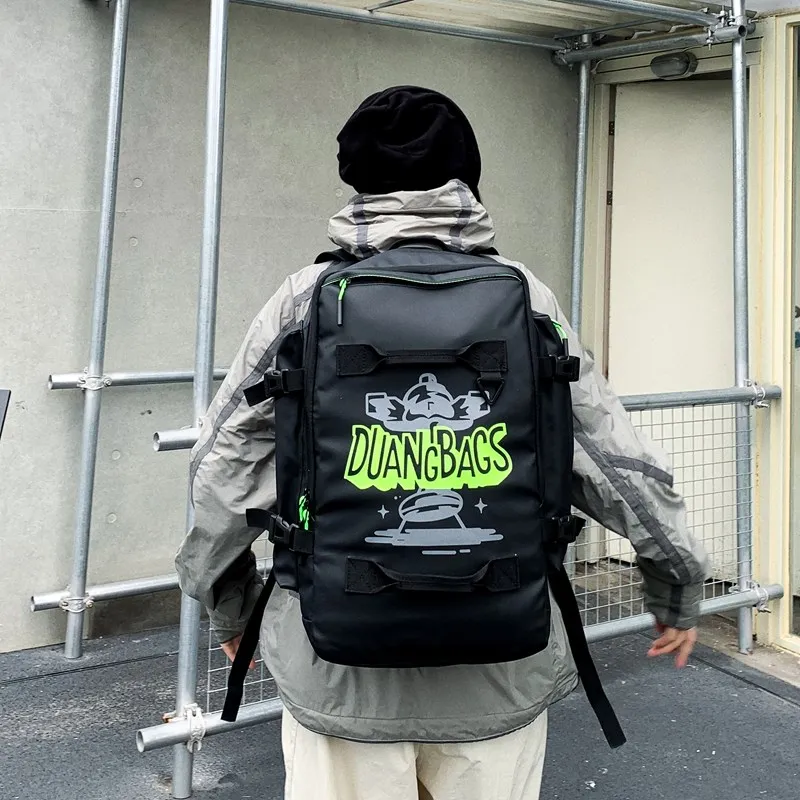 Wolfhorse PU Backpack Unisex Multicolor-26