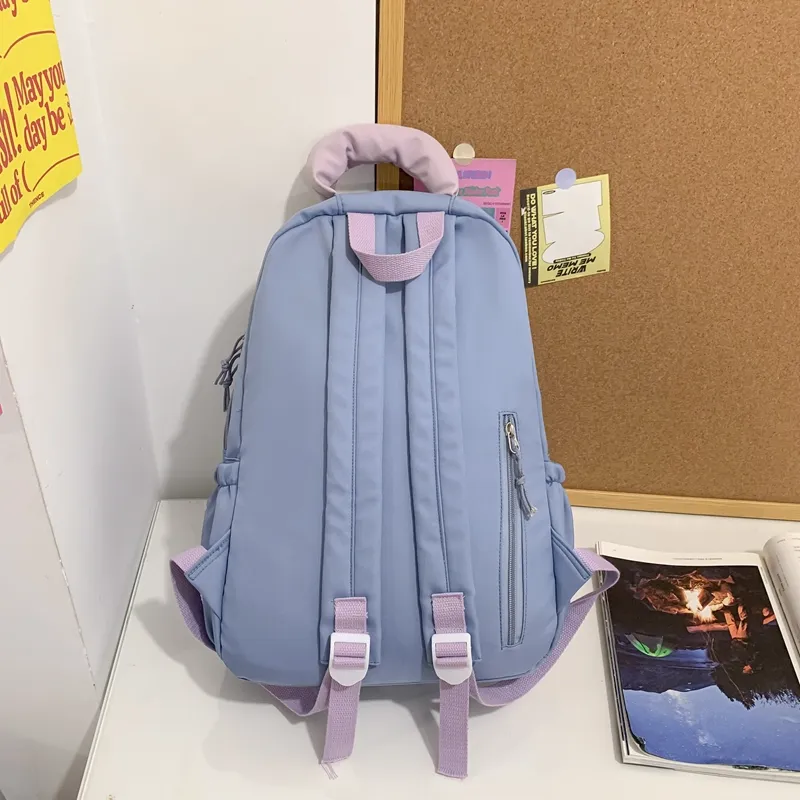 Wolfhorse Nylon Backpack Unisex Multicolor-25