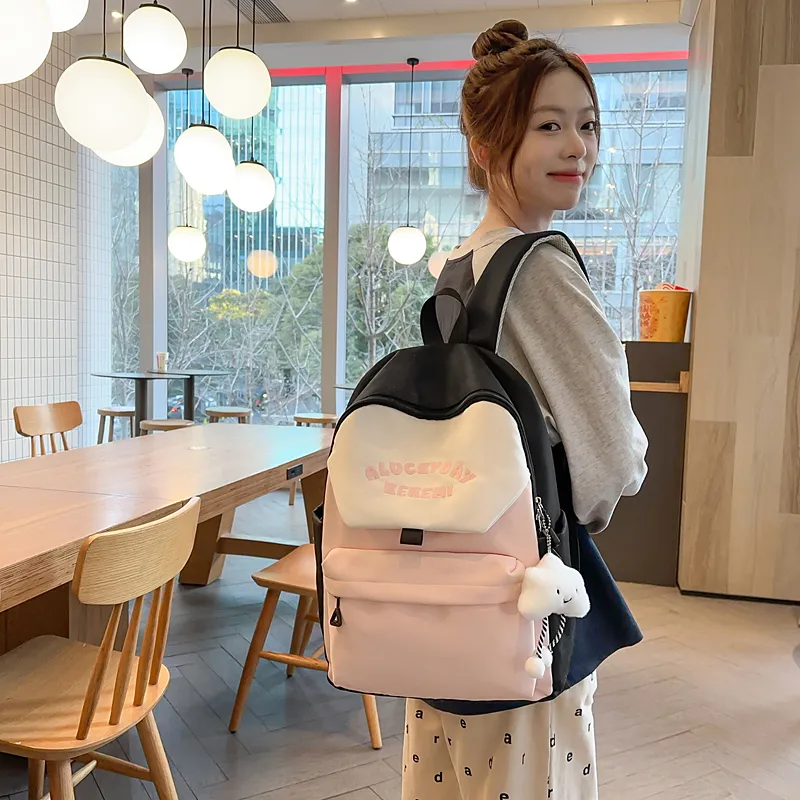 Wolfhorse Nylon Backpack Women's Multicolor-4