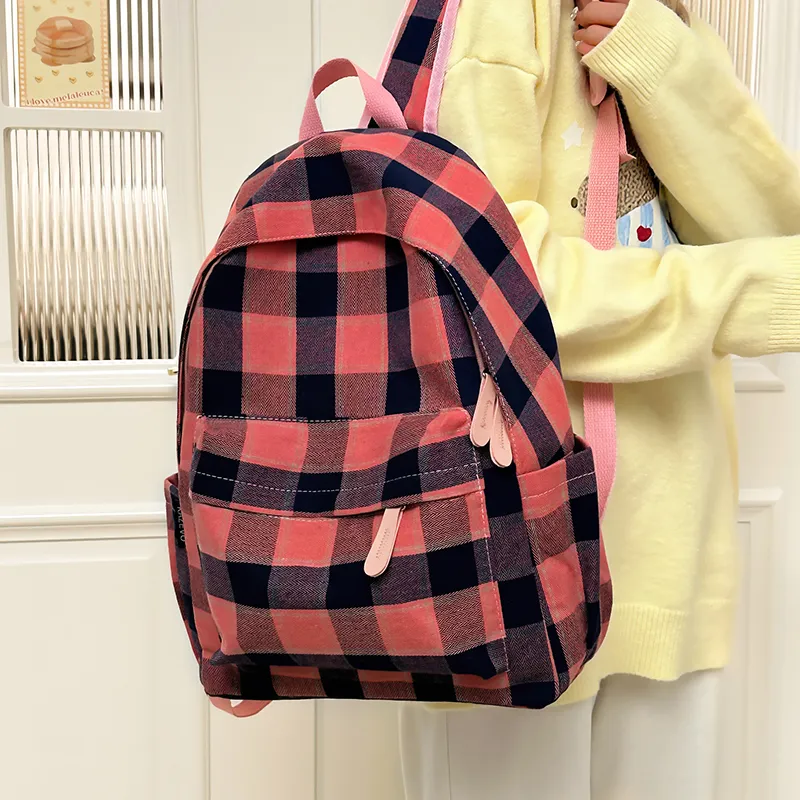 Paulinka Nylon Backpack Unisex Multicolor-30