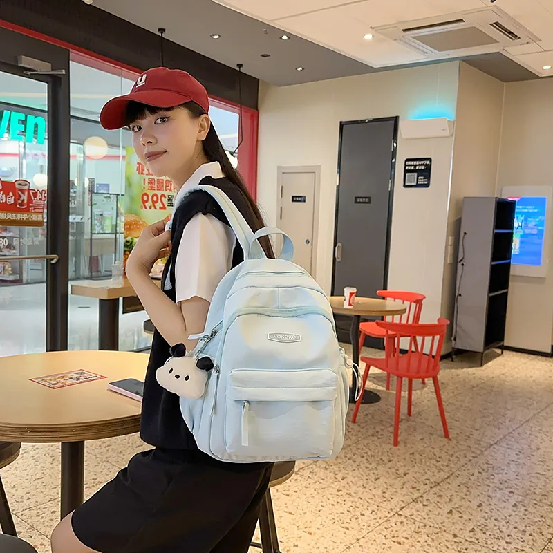 Wolfhorse Nylon Backpack Regular Unisex Multicolor-29