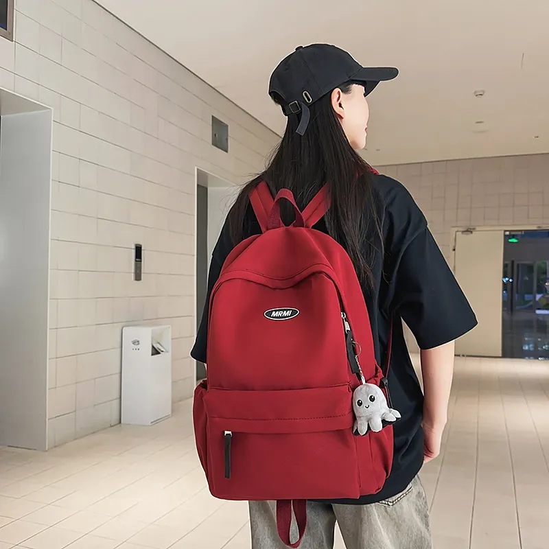 Wolfhorse Nylon Backpack Unisex Multicolor-33