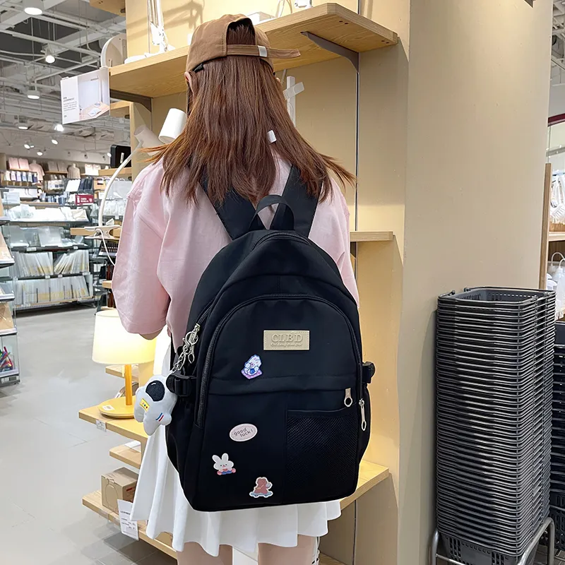 Wolfhorse Nylon Backpack Unisex Multicolor-15