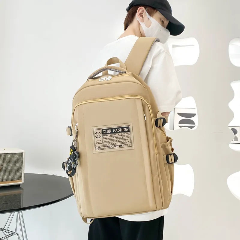 Wolfhorse Nylon Backpack Unisex Multicolor-24