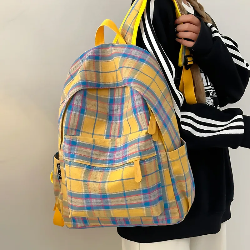Paulinka Nylon Backpack Unisex Multicolor-9