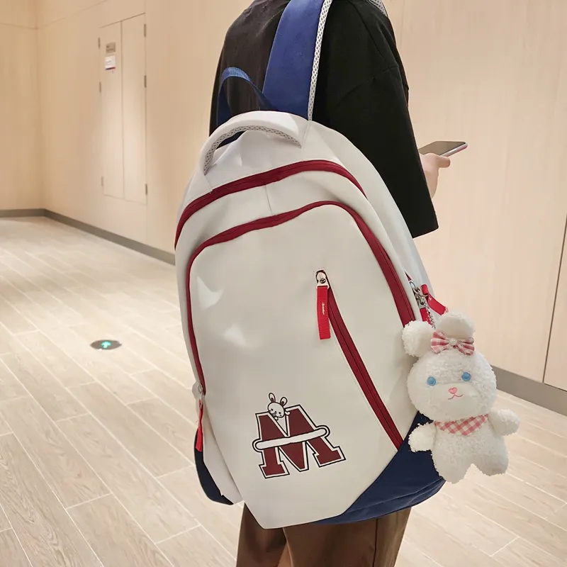 Wolfhorse Nylon Backpack Unisex Multicolor-25