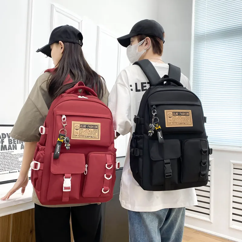 Wolfhorse Nylon Backpack Unisex Multicolor-7