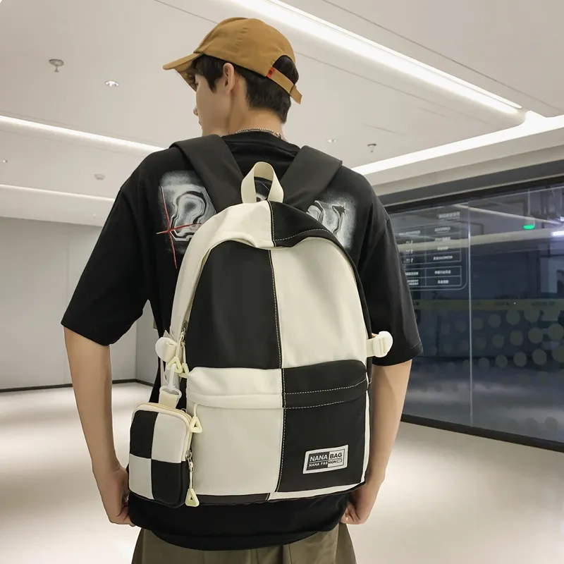 Wolfhorse Nylon Backpack Unisex Multicolor-2