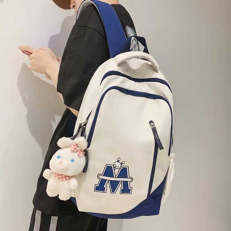 Wolfhorse Nylon Backpack Unisex Multicolor-15