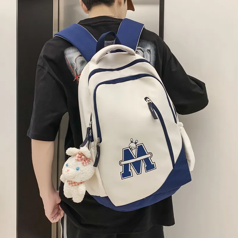 Wolfhorse Nylon Backpack Unisex Multicolor-16