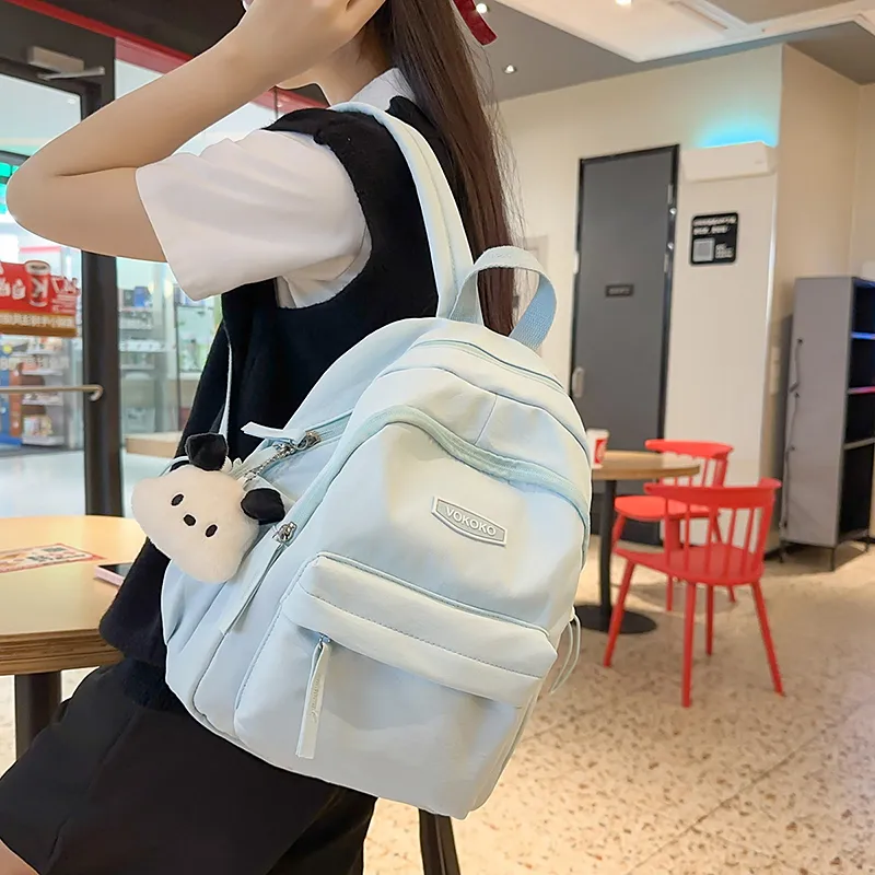 Wolfhorse Nylon Backpack Regular Unisex Multicolor-30