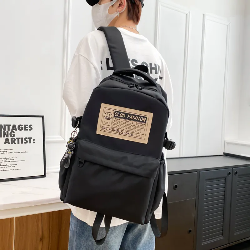 Wolfhorse Oxford Backpack Unisex Black/Red/Blue/Khaki-3