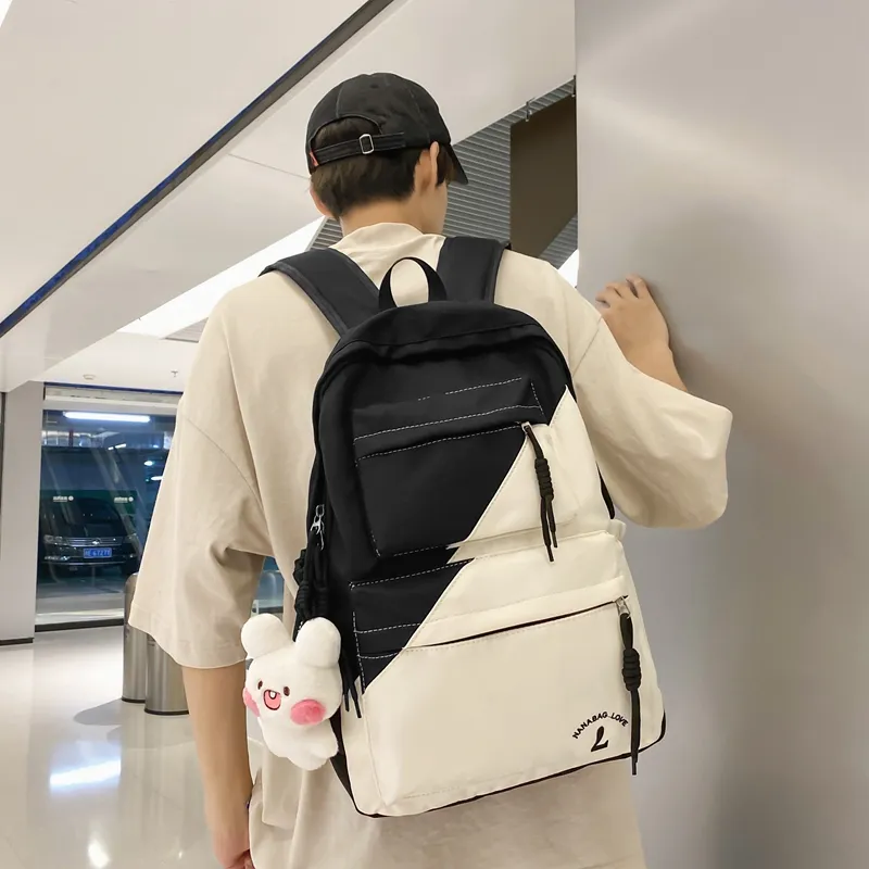 Wolfhorse Nylon Backpack Unisex Multicolor-2